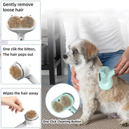 Poppli GroomMist Dog and Cat Brush